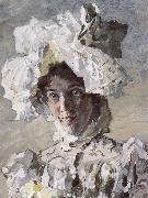 Mikhail Vrubel The portrait of Isabella Spain oil painting artist